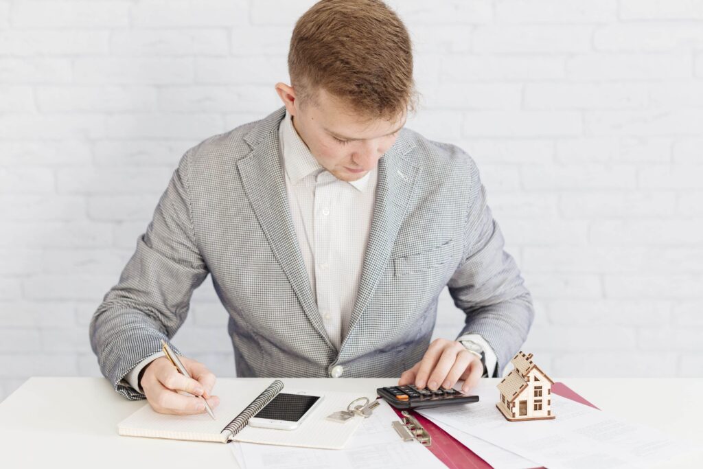 realtor counting working 1 2